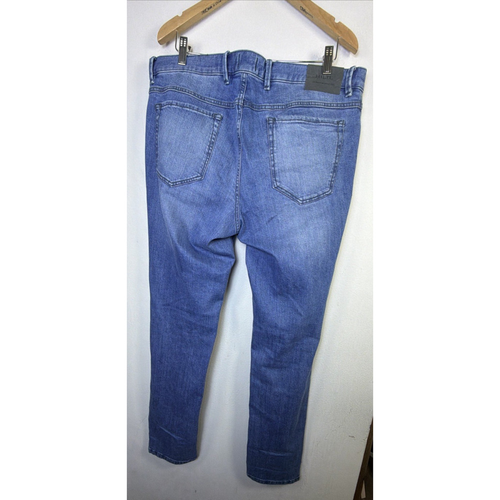 HILTL 36 X 34 Dude Denim Jeans Stretch 5-Pocket Mens straight 41480 western - Picture 8 of 14
